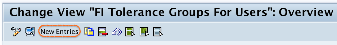 FI Tolerance Groups For Users