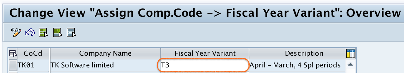 How to Assign Company Code to Fiscal Year Variant in SAP