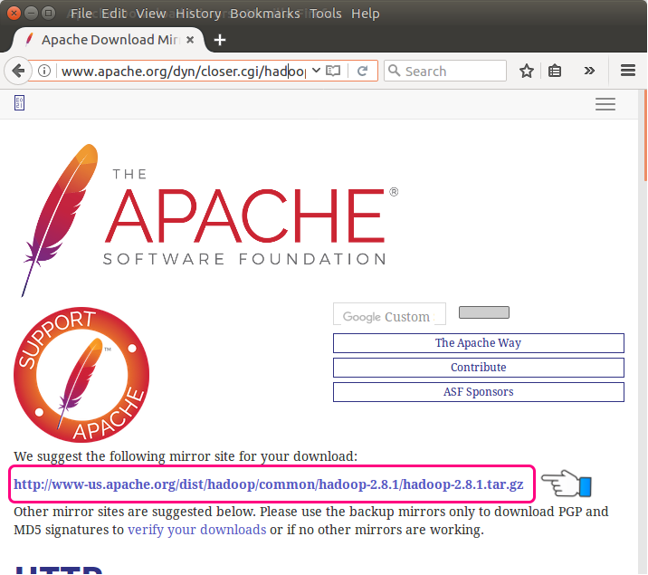 Install Apache Hadoop on Ubuntu - Apache Hadoop Tutorial - www.tutorialkart.com