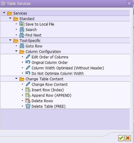 Internal Table Debugging 2