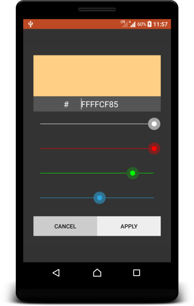 Kotlin Android Color Picker