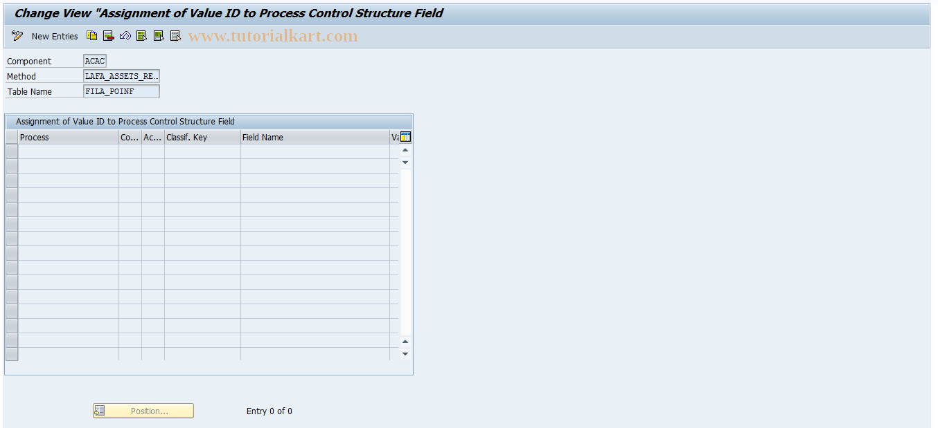 SAP TCode 0FILA00970 - Specifications - Post Retirement