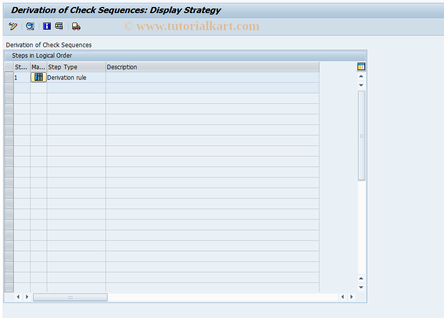 SAP TCode 0FILAVSRDEF_VALU - Derivation of Check Sequences