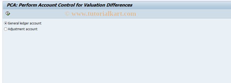 SAP TCode 2KEM - EC-PCA: Account Valuation Variances