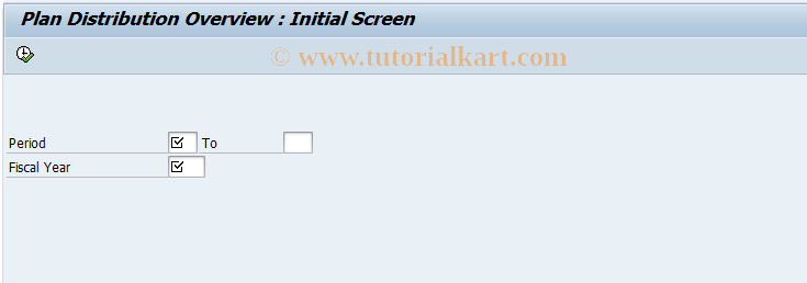 SAP TCode 4KEC - EC-PCA: Plan Distribution Overview