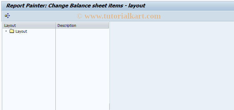 SAP TCode 9KEG - Change Layout for Stock Balances