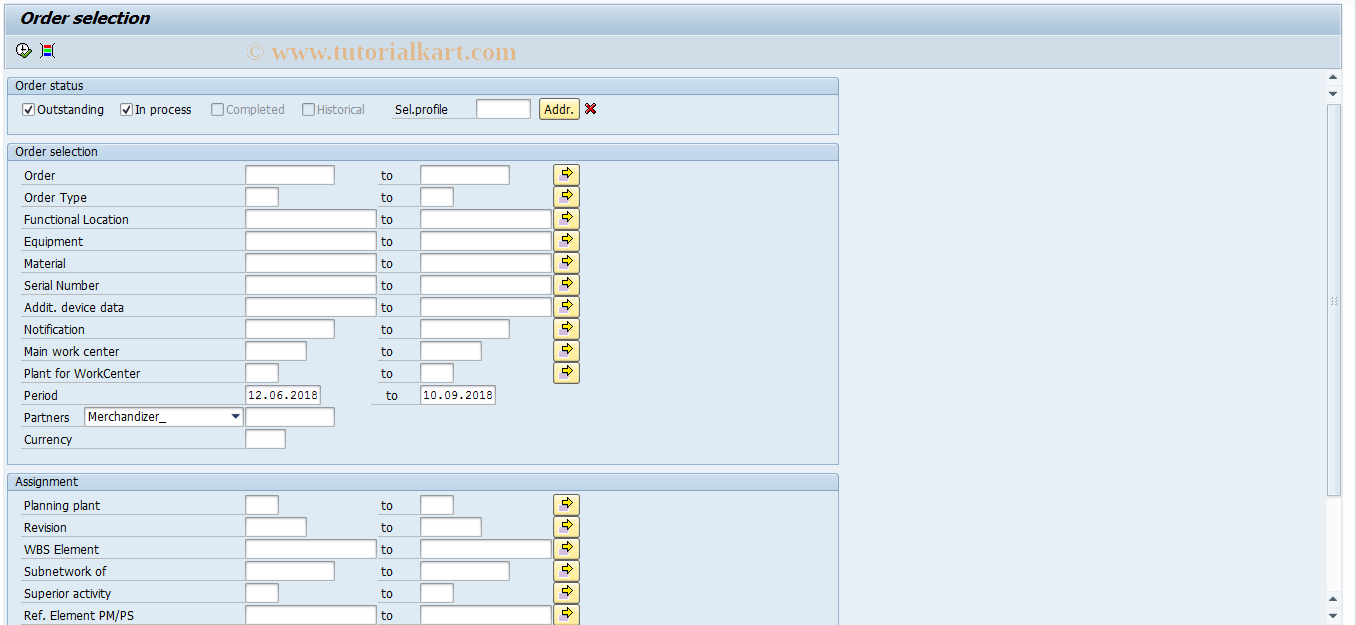 SAP TCode ADPMPS2 - PM/PS Integration