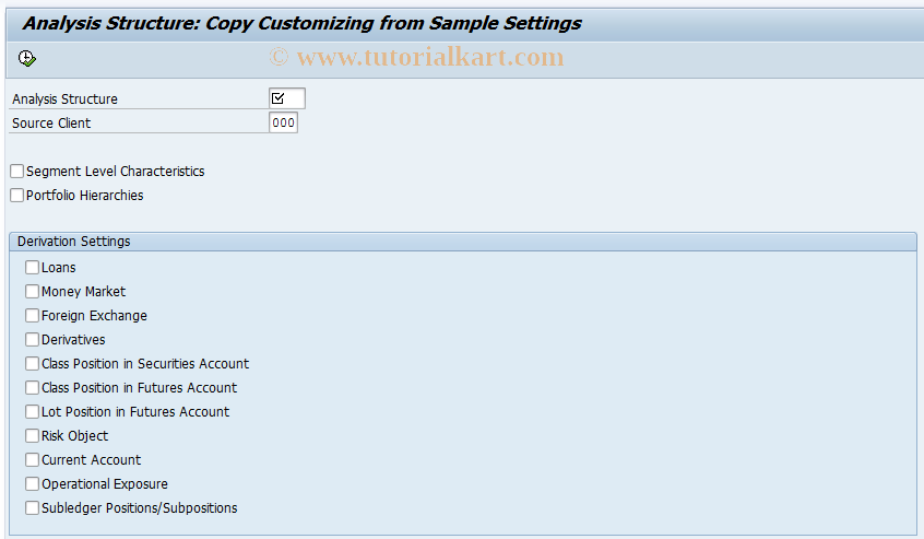 SAP TCode AFW_ACT2 - Anal. Struct: Activate Customizing