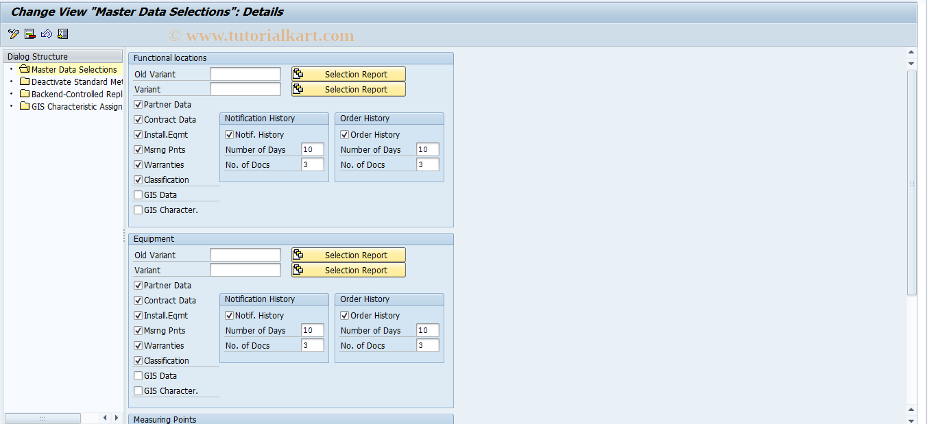 SAP TCode ALM_ME_GENERAL - Smartsync Settings