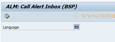 SAP TCode ALRTINBOX - Alert Inbox