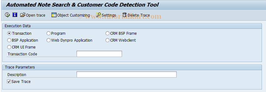 SAP TCode ANST_SEARCH_TOOL - Automated Note Search Tool