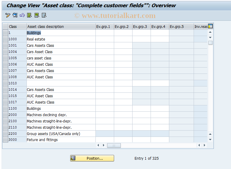SAP TCode AO61 - Assign user fields
