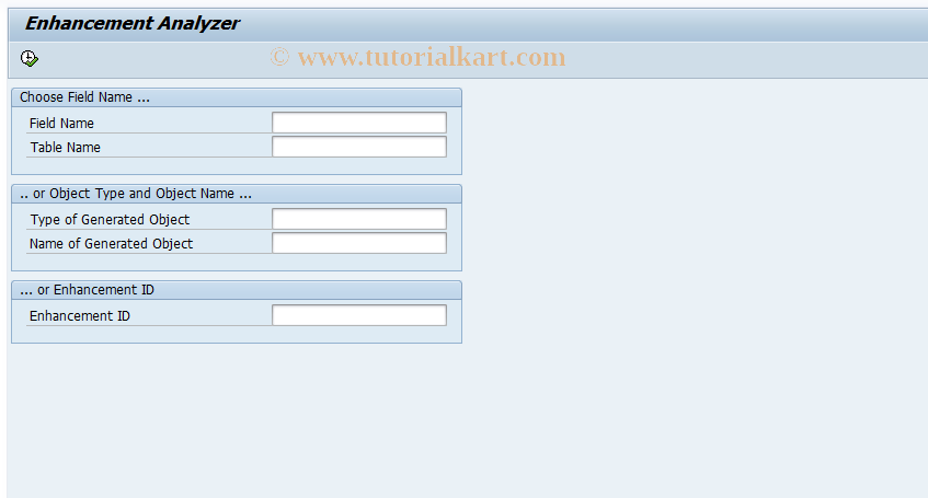 SAP TCode AXTSHOW - Display and analyze Enhancements