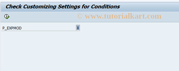 SAP TCode BBP_CND_CHECK - Check Conditions Customizing