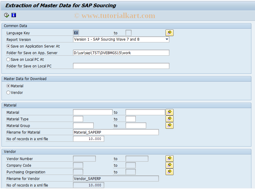 SAP TCode BBP_ES_MAST_DOWNLOAD - BBP_ES_ERP_INT