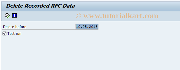 SAP TCode BBP_ES_RFC_DELETE - Delete RFC Data Submitted from ES