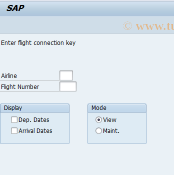 SAP TCode BC410INPD_I - BC410 Demo: Radio Buttons