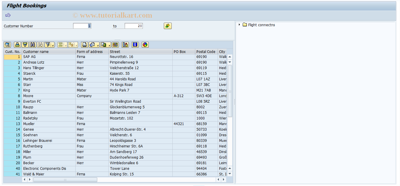 SAP TCode BC412_UDCS_EX1 - Model Solution Exercise 1