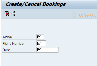 SAP TCode BC414T_BOOKINGS_01 - BC414: LUW Concepts (Template)
