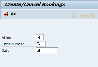 SAP TCode BC414T_BOOKINGS_03 - BC414: Update (Template)