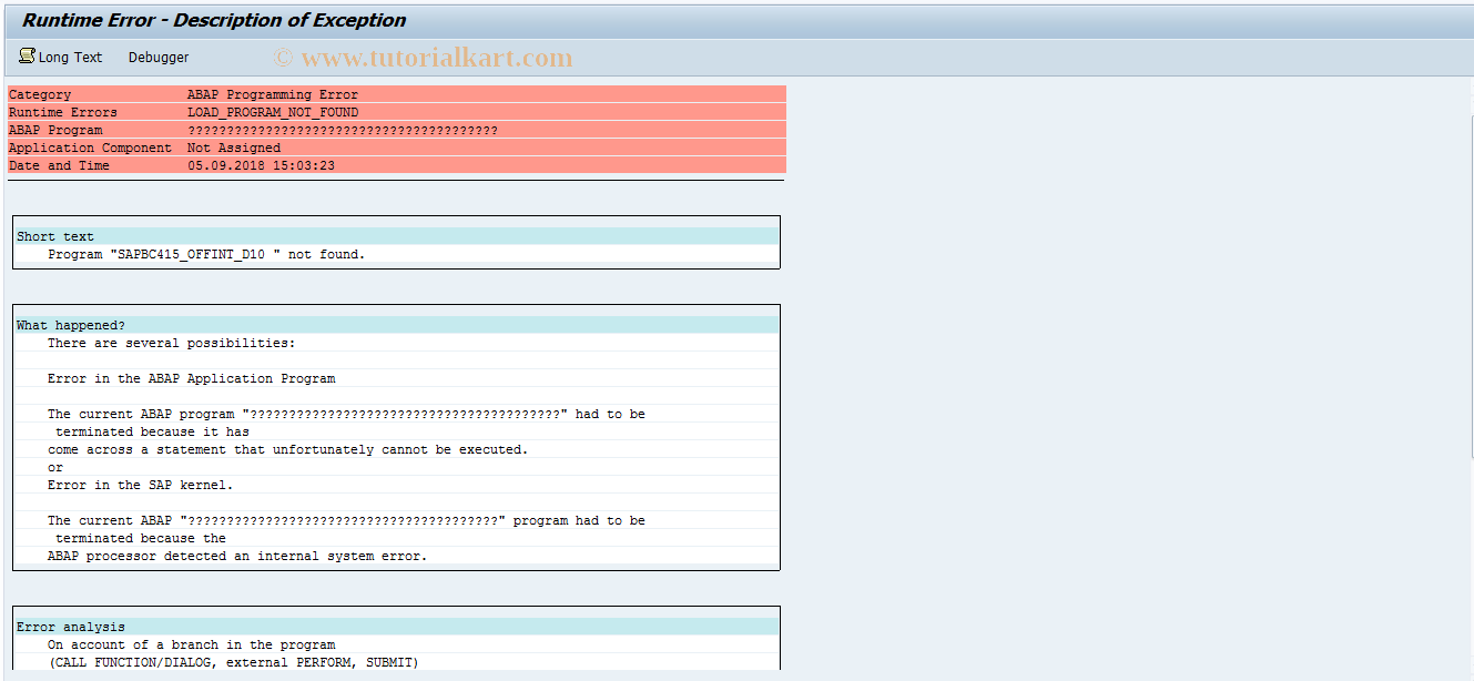 SAP TCode BC415_OFFINT_D10 - Office Integration: Demo 10