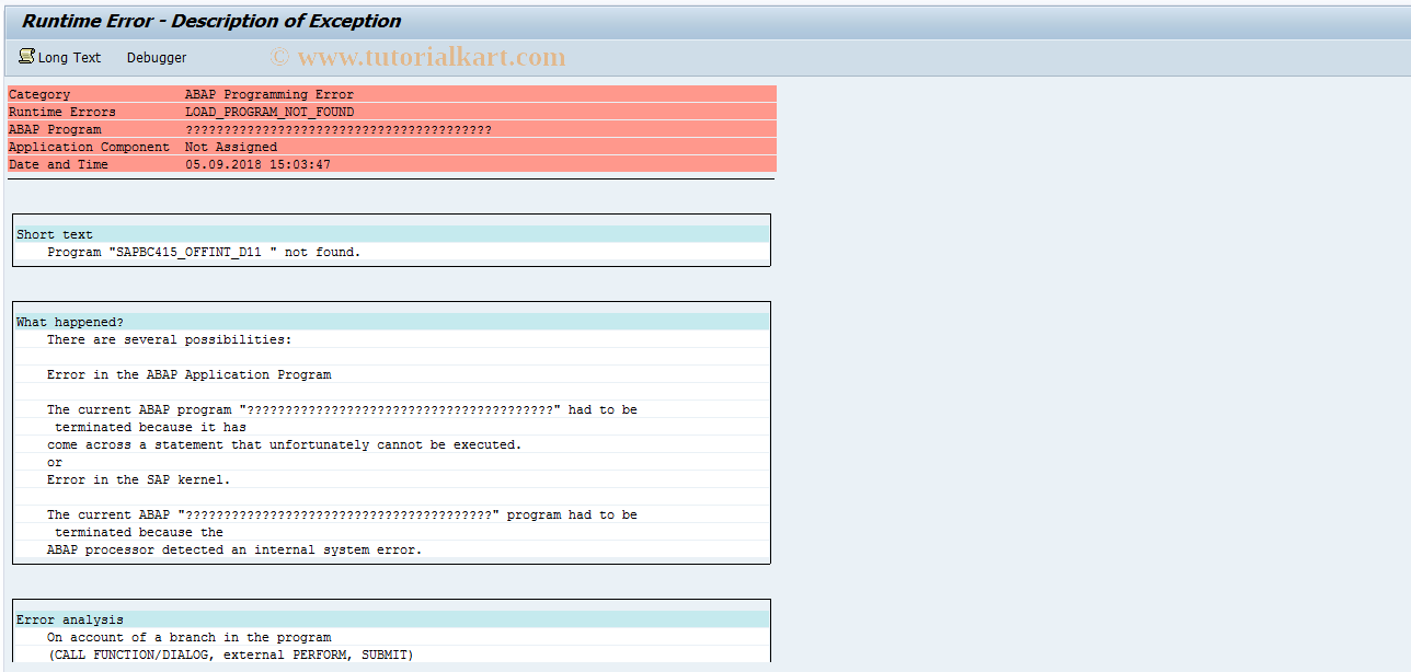 SAP TCode BC415_OFFINT_D11 - Office Integration: Demo 11