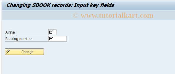 SAP TCode BC_GLOBAL_SBOOK_EDIT - Changing SBOOK records