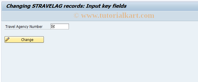 SAP TCode BC_GLOBAL_STRAV_EDIT - Change STRAVELAG records