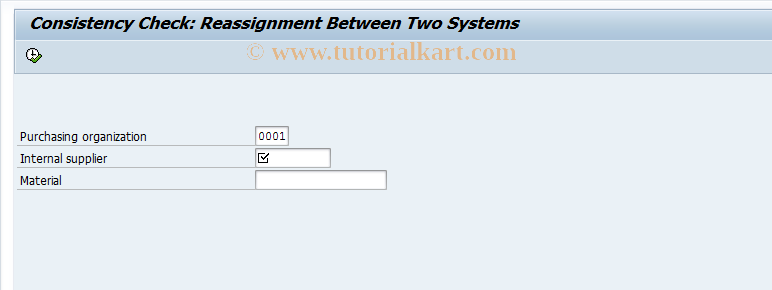 SAP TCode BD85 - Consistency check for transfer