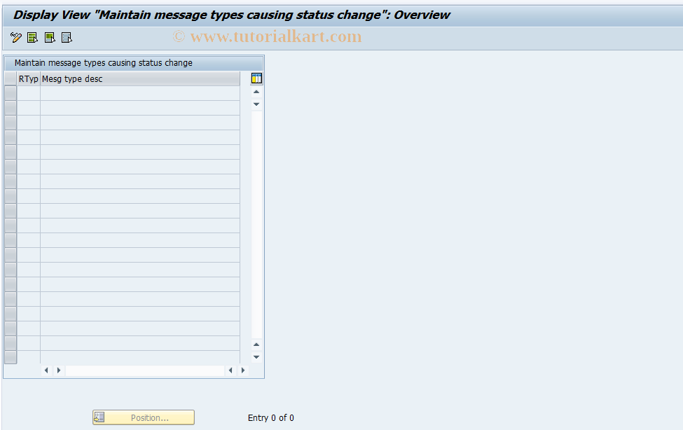 SAP TCode BNK_MSG_TYPE - Define default rule currency