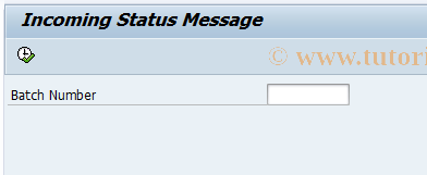 SAP TCode BNK_POWL_MSG - Bank payment incoming message