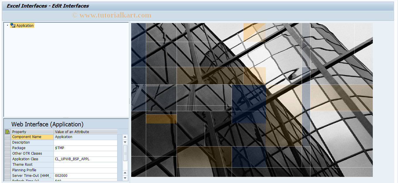 SAP TCode BPS_EXCEL - Excel Interface Builder