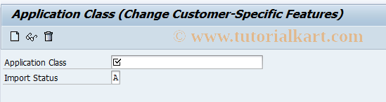 SAP TCode BRFAPC02 - BRF: Change Features for Appl. Class
