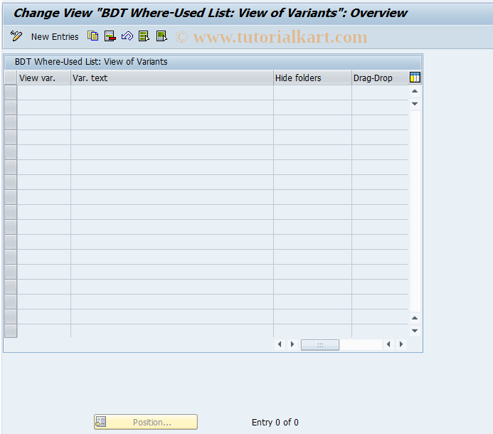 SAP TCode BUCU - BP Cust: Where-Used List