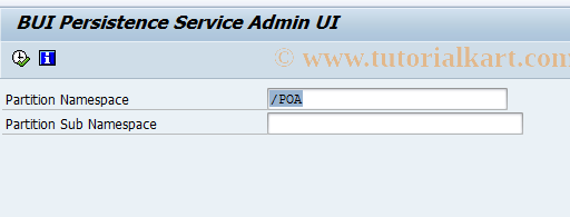 SAP TCode BUI_PST_TRANS - BUI Persistence Service Admin UI