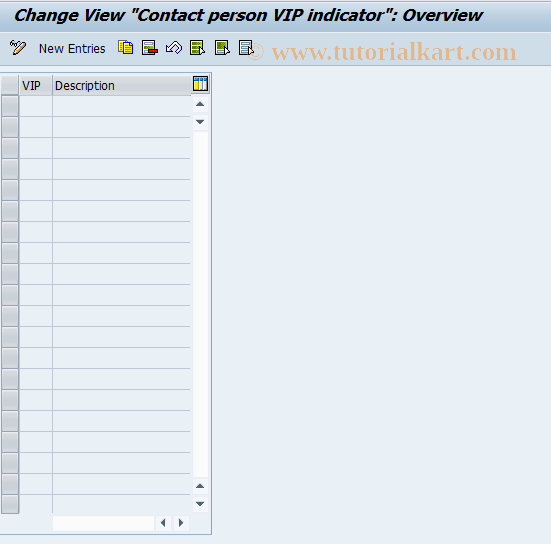 SAP TCode BUR3 - BuPR: Contact Person VIP Indicator