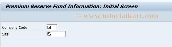 SAP TCode BV13 - BAV Display/ Real Estate Initialize Screen