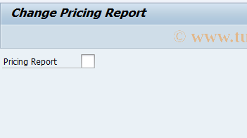 SAP TCode CACSCONDLB - Change Pricing Report