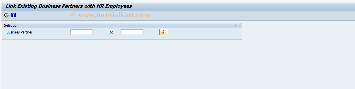 SAP TCode CACS_BUPA_CREATE_CP - HR Link Through Central Person