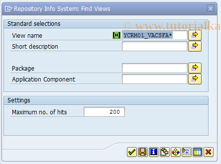 SAP TCode CACS_DET_ACSFA - AccntAssgnmt Types Remun. FI-CA