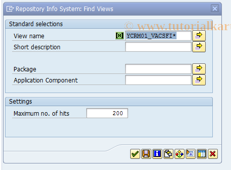 SAP TCode CACS_DET_ACSFI - Account Assignment Types Settlmnt FI