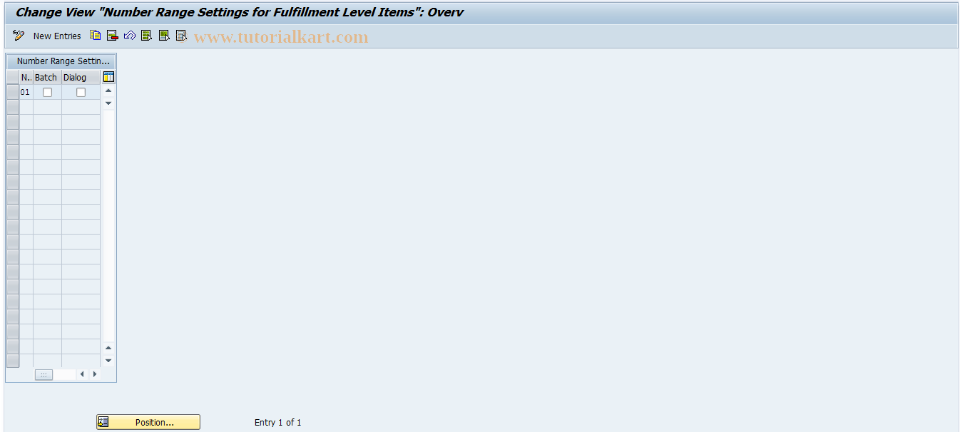 SAP TCode CACS_FITRAN - Process Assignment NROB->FFLTHD