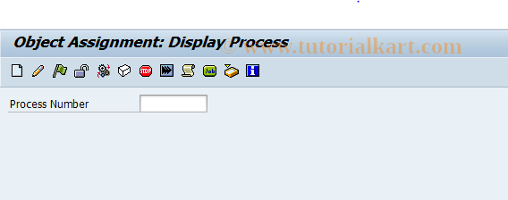 SAP TCode CACS_OA03 - FOA: Display Process