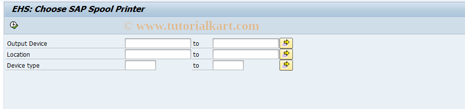 SAP TCode CBGL_CS02 - EHS: Adopt SAP Spool Printer