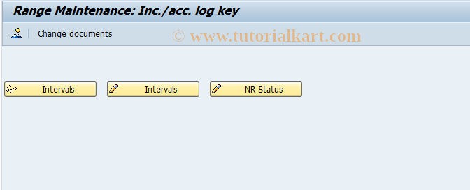 SAP TCode CBIHB0 - EHS: Incident/Accident Log Number Range