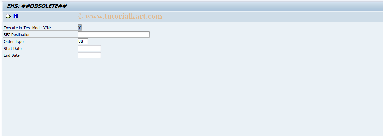 SAP TCode CBRC12 - Regulation Check: TSCA12b Output