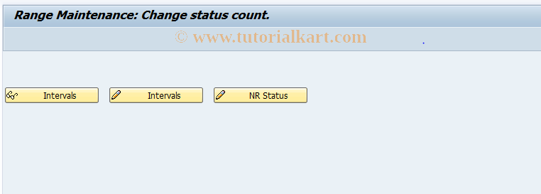 SAP TCode CGB3 - EHS: Number range record counter