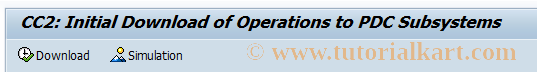 SAP TCode CI42 -  Initialize transfer of operations for PP