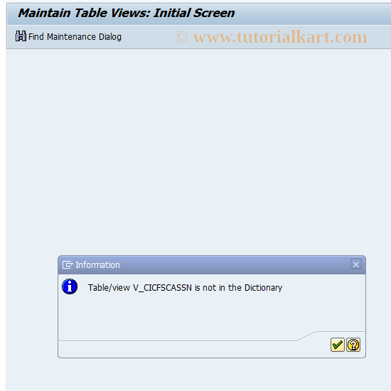 SAP TCode CICD - Assign Components to Framework ID