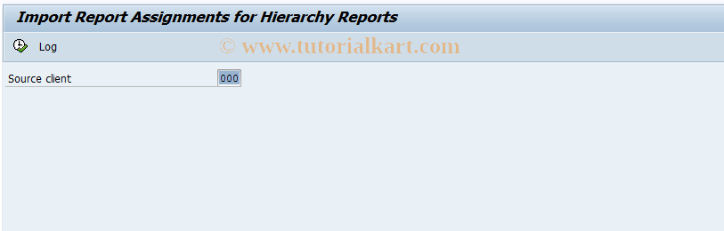 SAP TCode CJ81 - Update Report List